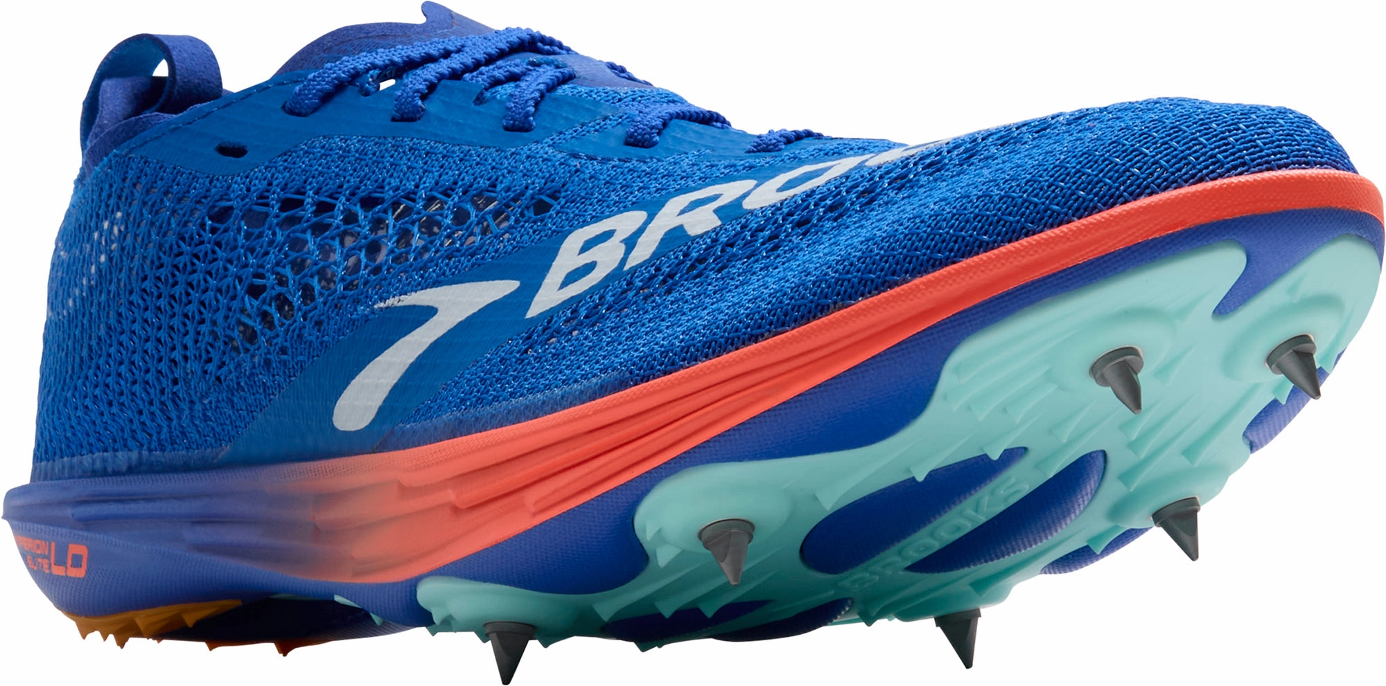 Shoes Brooks Brooks Hyperion Elite LD Running Spikes - Blue