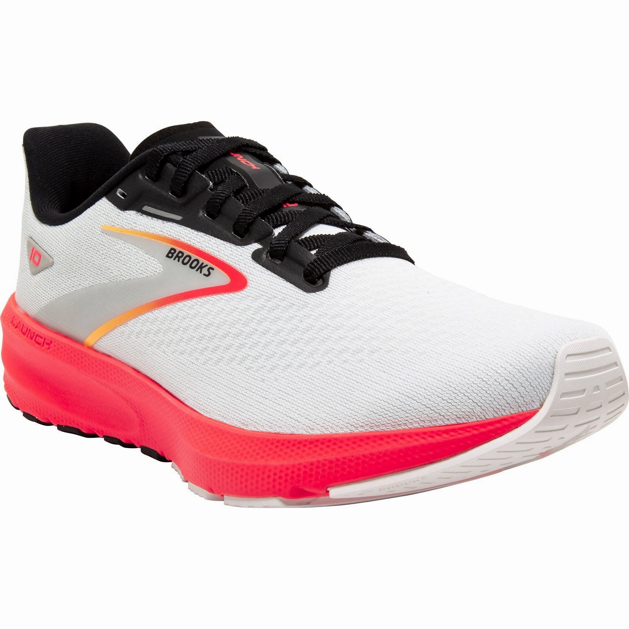 Shoes Brooks Brooks Launch 10 Womens Running Shoes - White