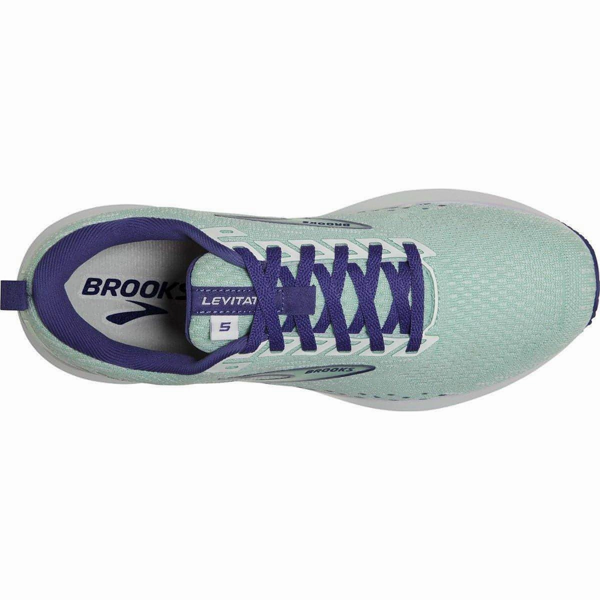Shoes Brooks Brooks Levitate 5 Womens Running Shoes - Green
