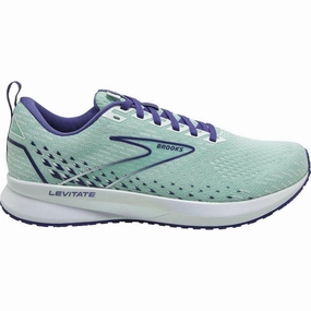 Shoes Brooks Brooks Levitate 5 Womens Running Shoes - Green