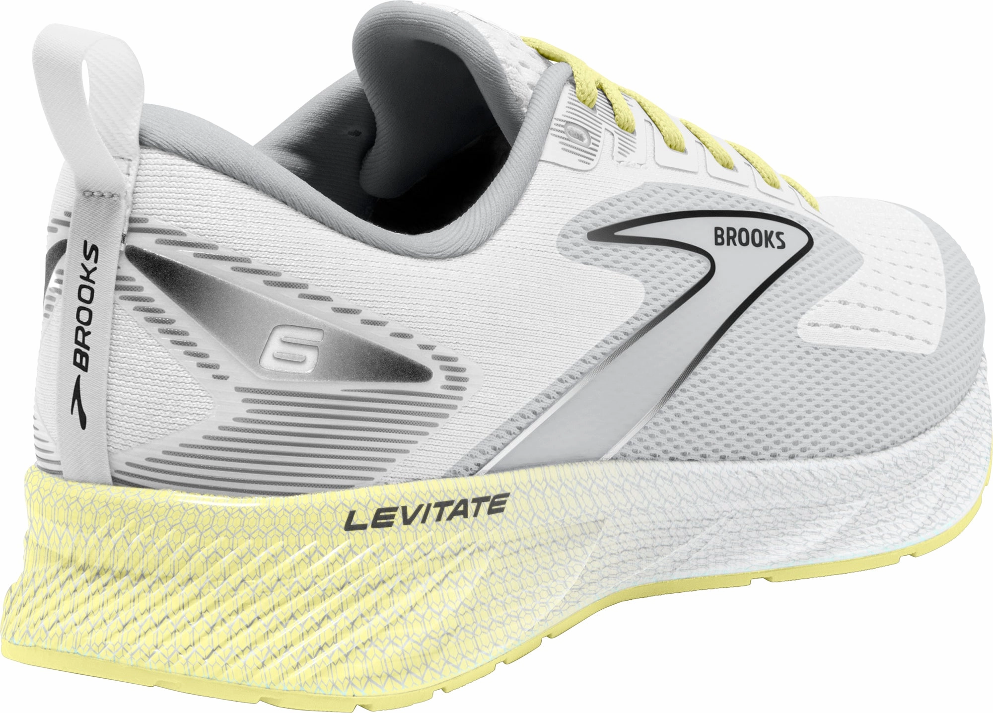 Shoes Brooks Brooks Levitate 6 Womens Running Shoes - White