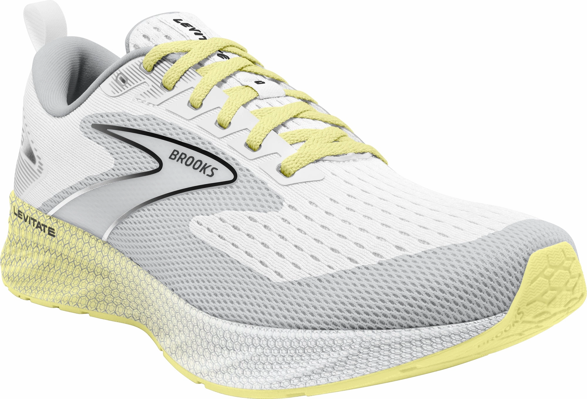 Shoes Brooks Brooks Levitate 6 Womens Running Shoes - White