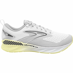 Shoes Brooks Brooks Levitate GTS 6 Womens Running Shoes - White