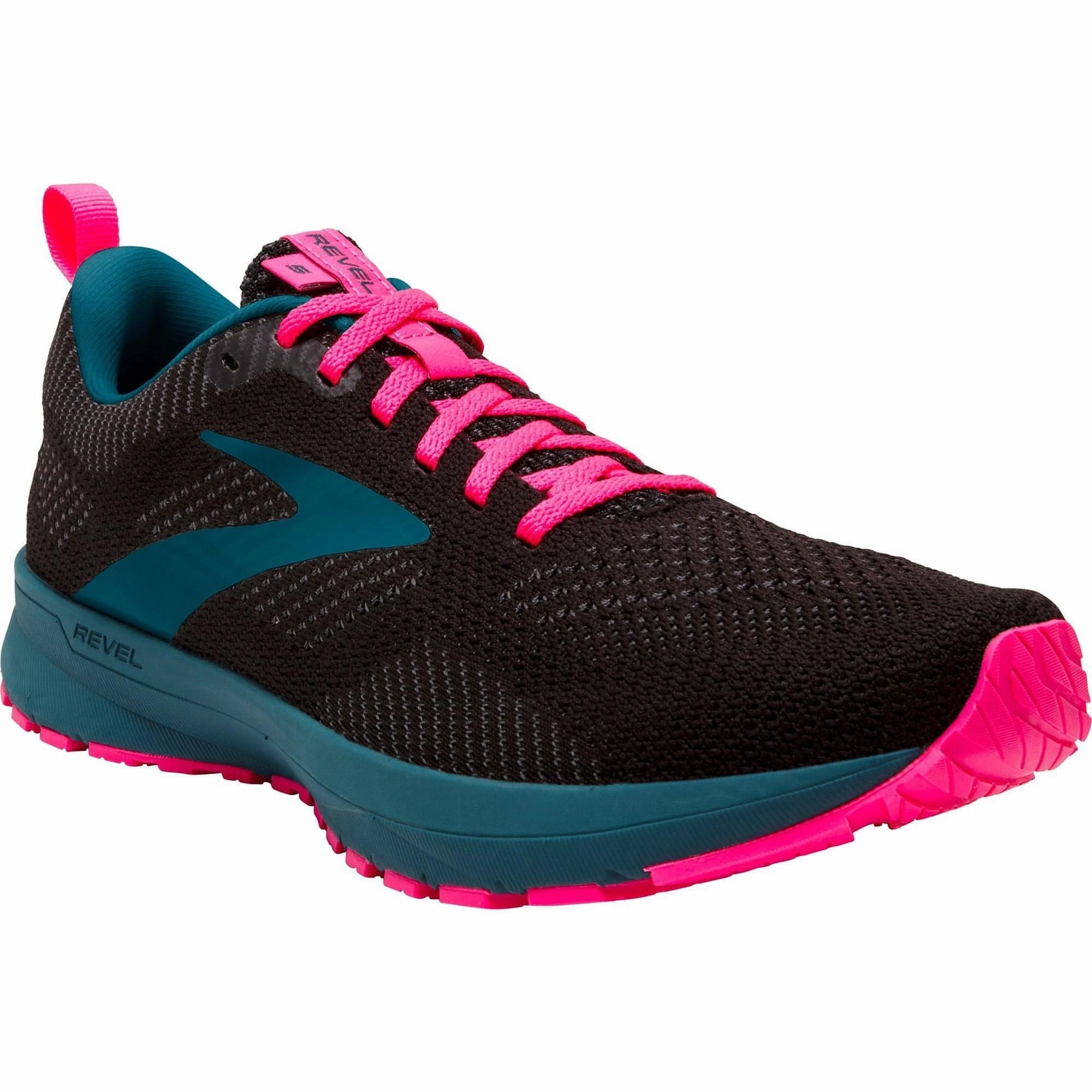Shoes Brooks Brooks Revel 5 Womens Running Shoes - Black