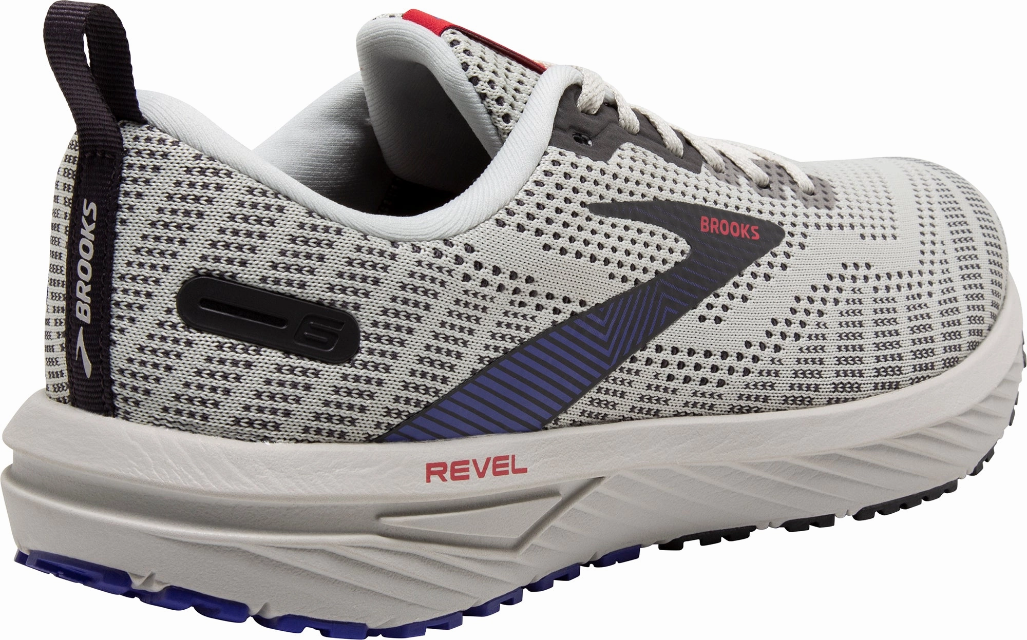 Shoes Brooks Brooks Revel 6 Mens Running Shoes - Grey