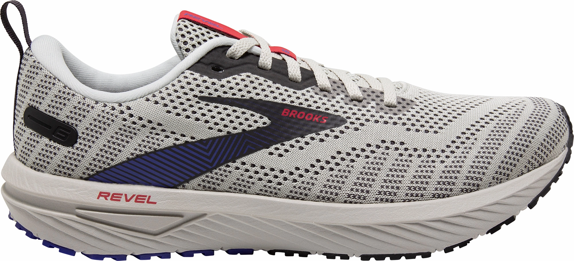 Shoes Brooks Brooks Revel 6 Mens Running Shoes - Grey
