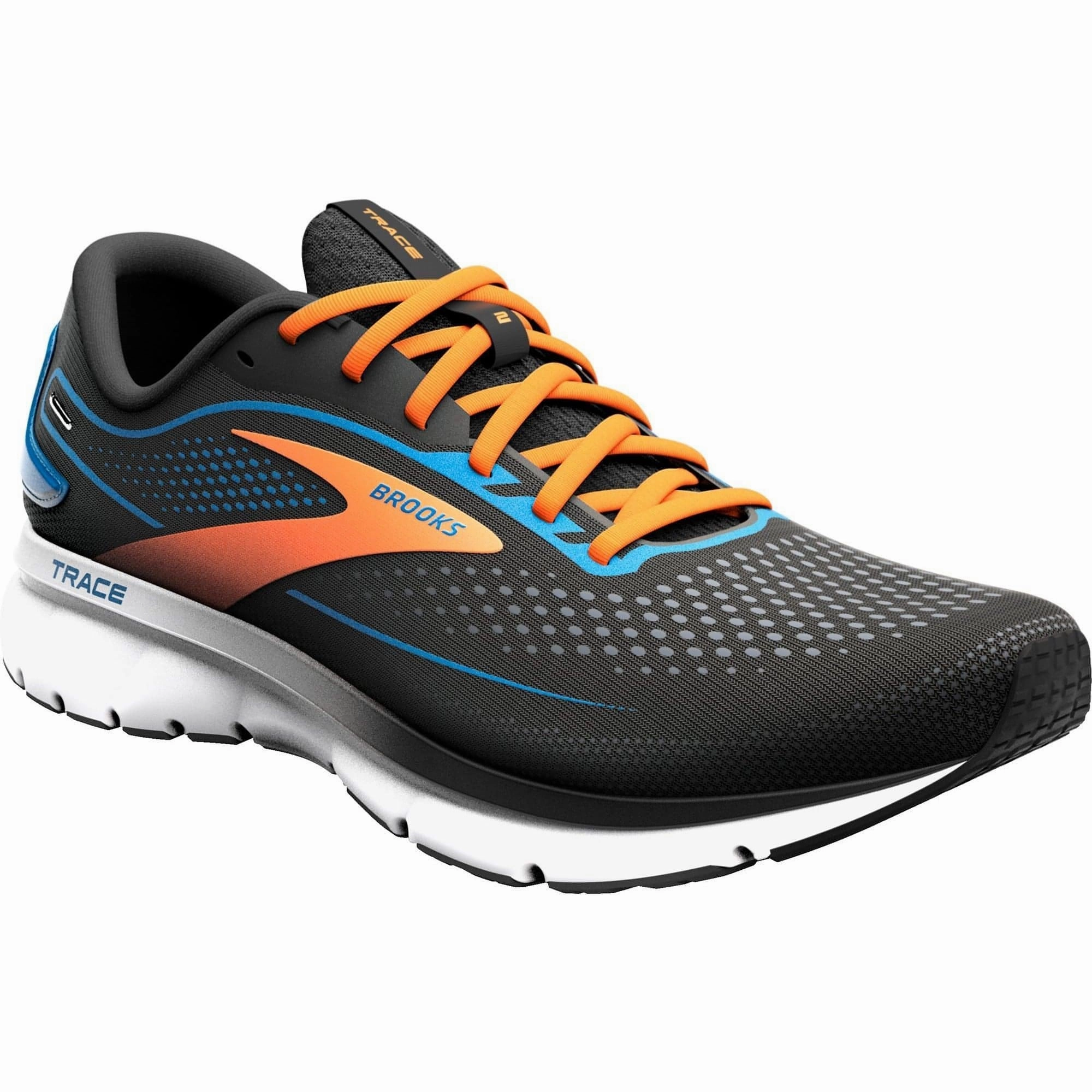 Shoes Brooks Brooks Trace 2 Mens Running Shoes - Black