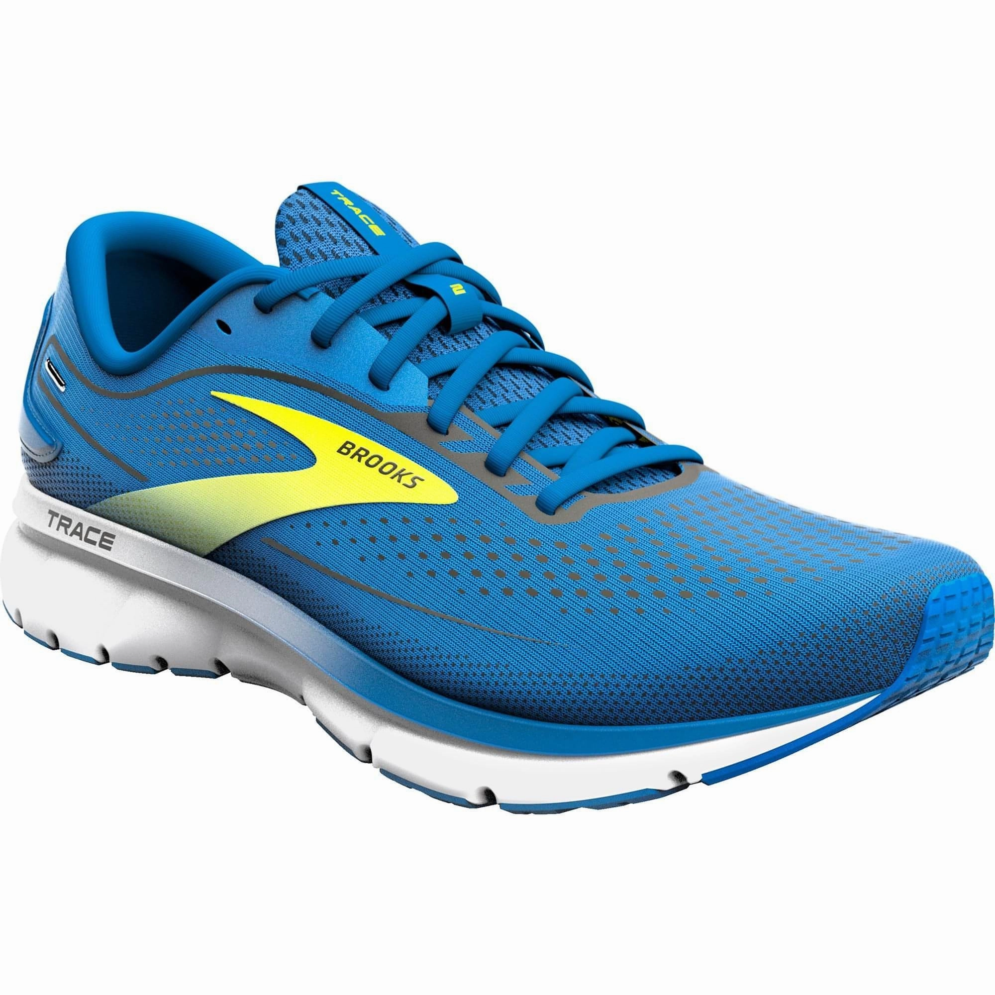 Shoes Brooks Brooks Trace 2 Mens Running Shoes - Blue
