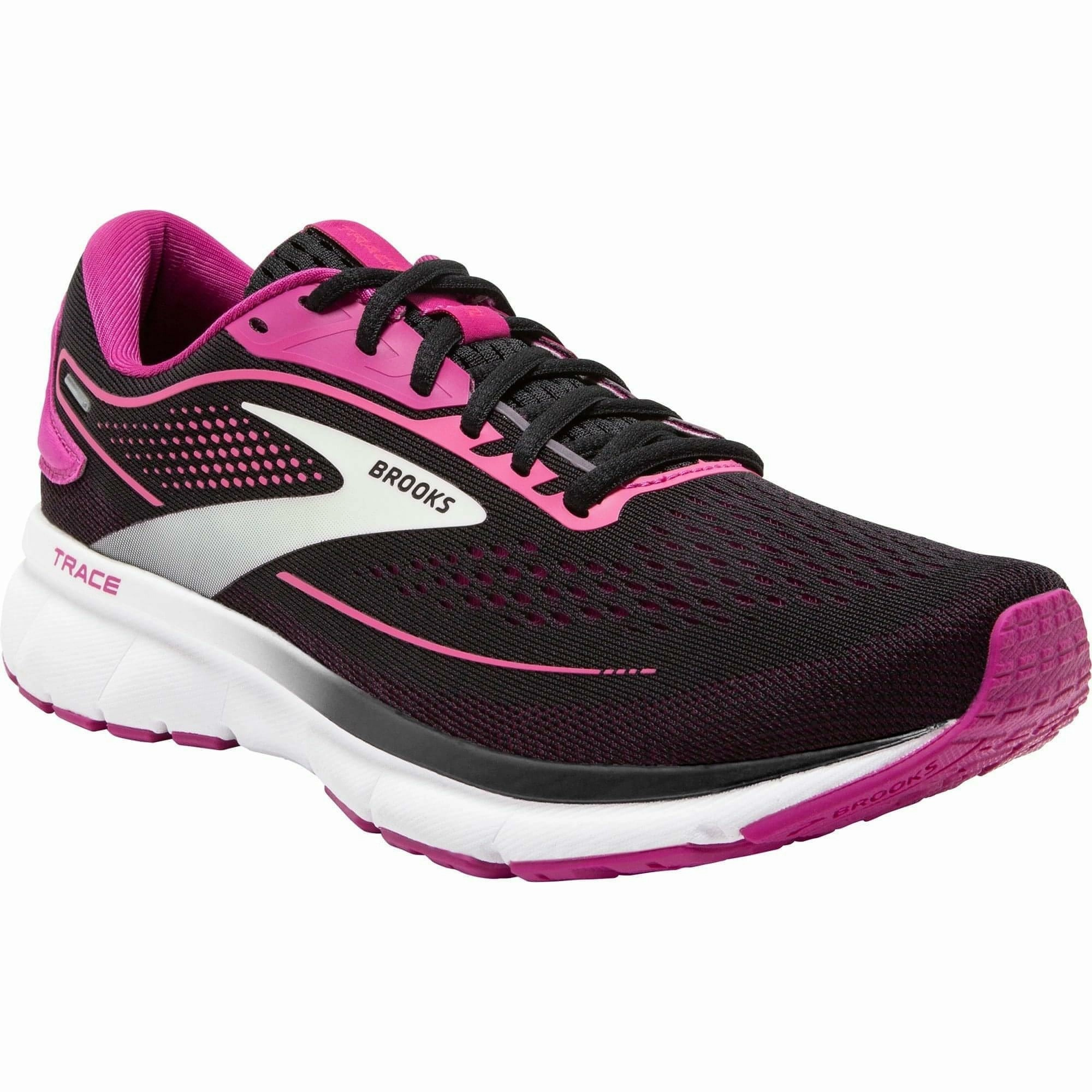 Shoes Brooks Brooks Trace 2 Womens Running Shoes - Black
