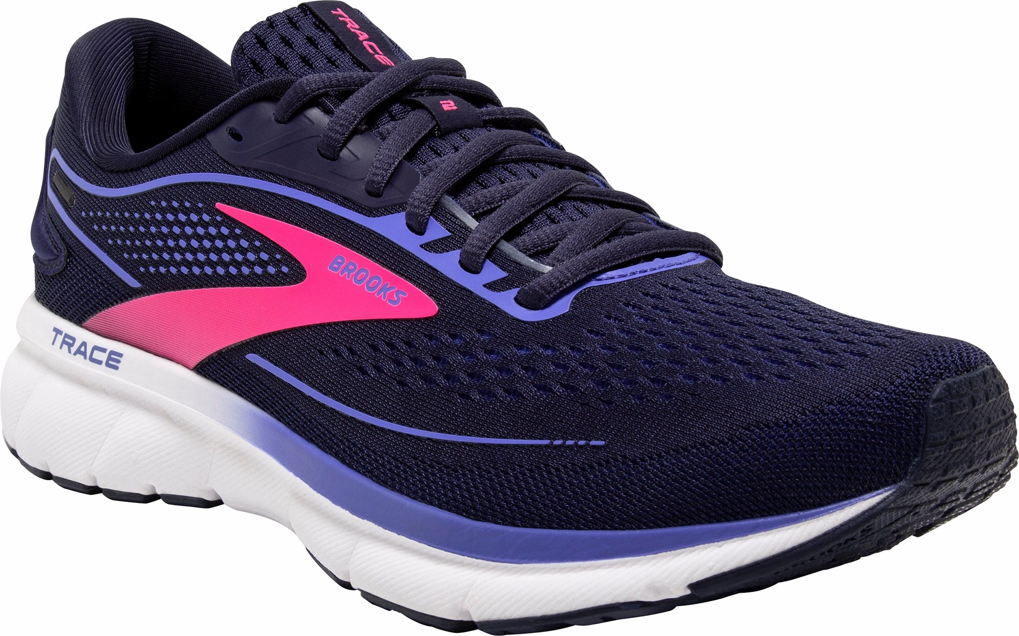 Shoes Brooks Brooks Trace 2 Womens Running Shoes - Blue