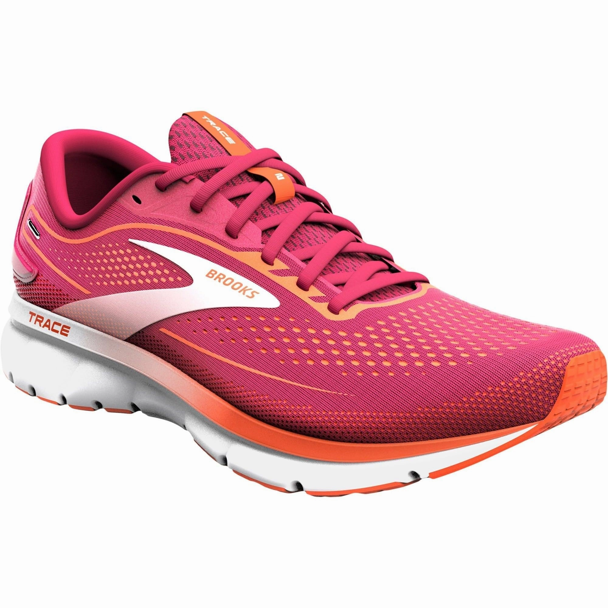 Shoes Brooks Brooks Trace 2 Womens Running Shoes - Pink