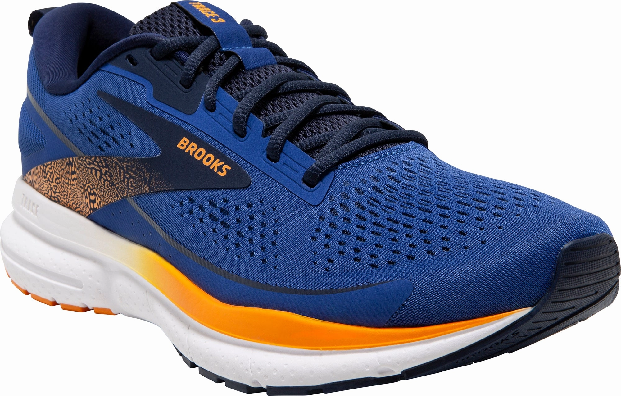 Shoes Brooks Brooks Trace 3 Mens Running Shoes - Blue