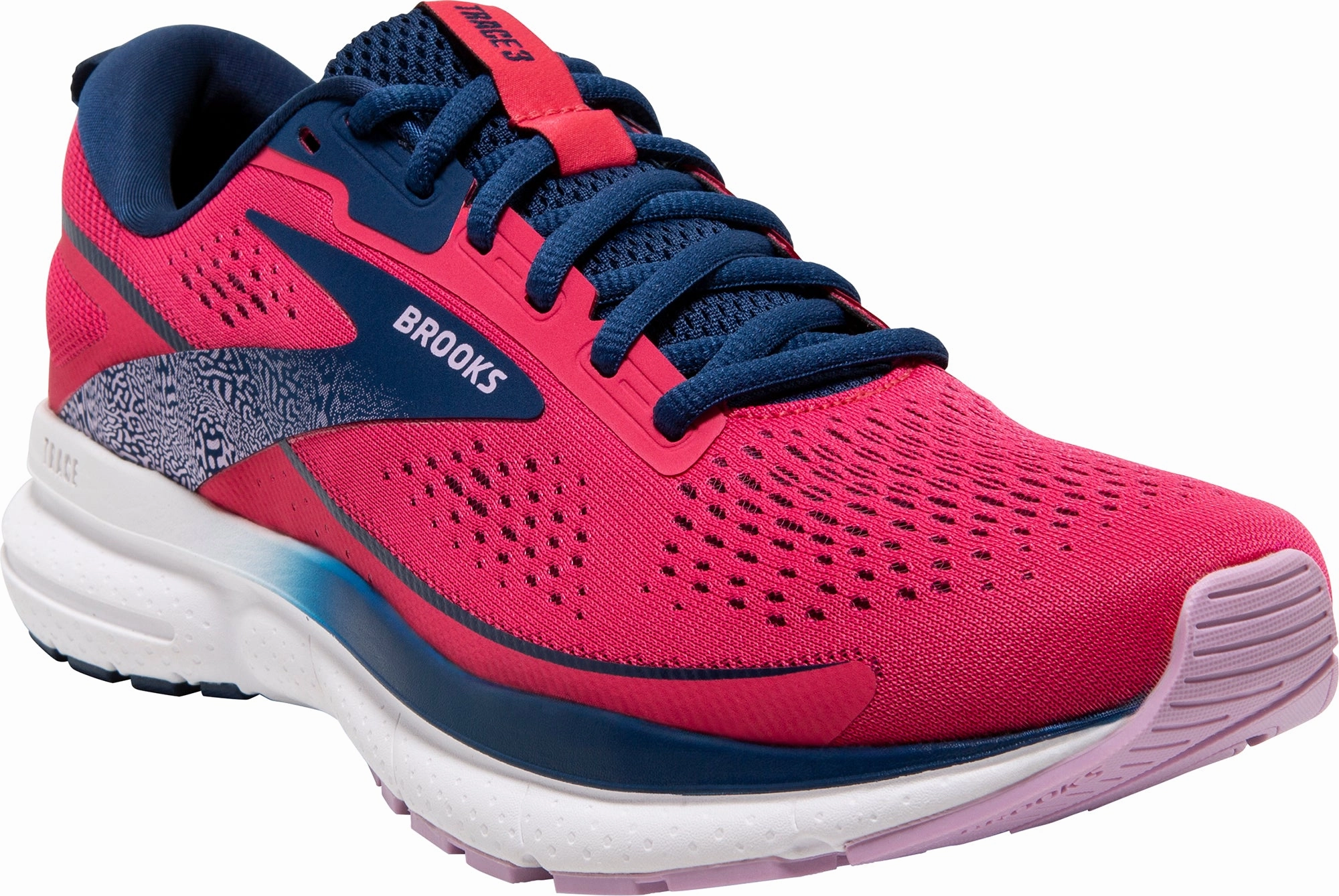 Shoes Brooks Brooks Trace 3 Womens Running Shoes - Pink