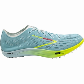 Shoes Brooks Brooks Wire 8 Running Spikes - Blue