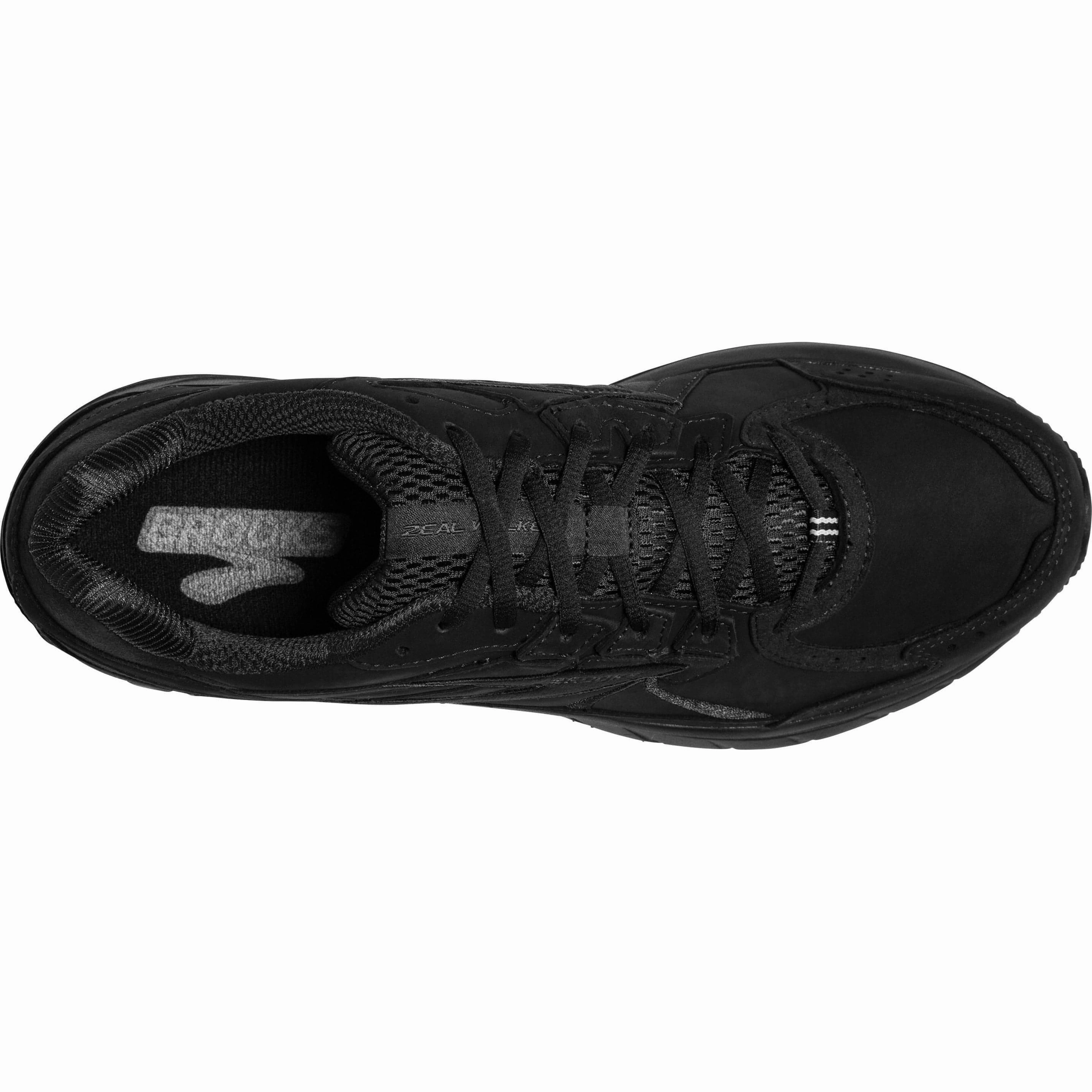 Shoes Brooks Brooks Zeal Walker Mens Walking Shoes - Black