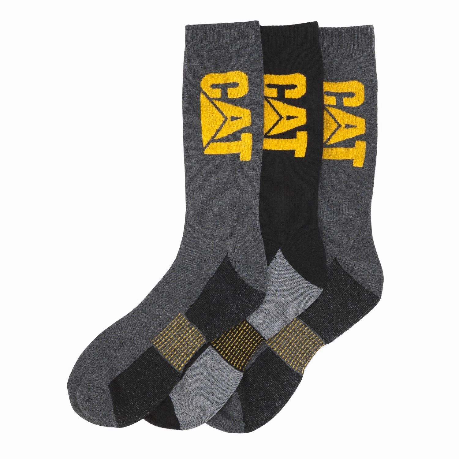 Shoes Caterpillar 3 Pack Ticking Stripe Full Cushion Boot Sock