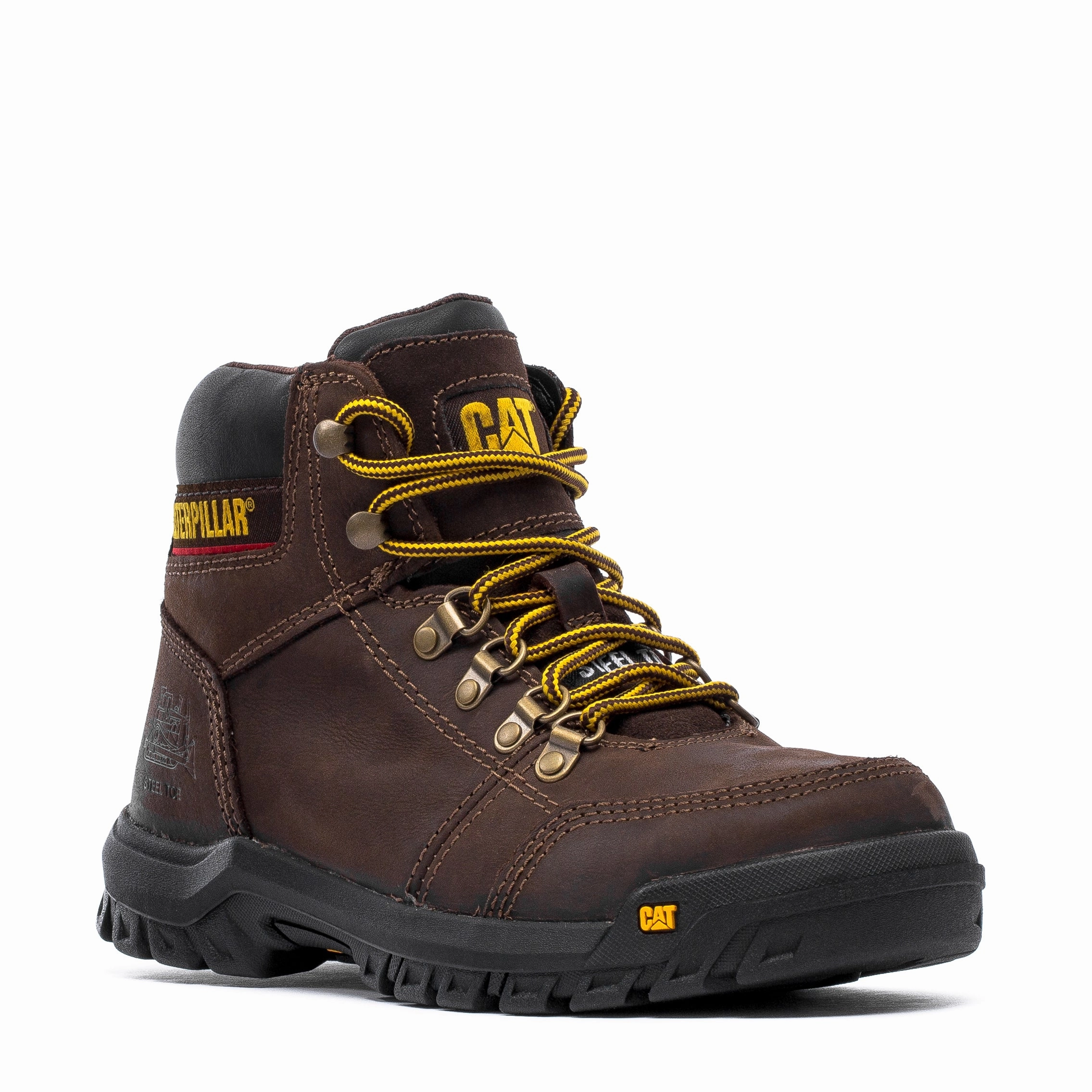 Shoes Caterpillar Outline Steel Toe - Mens