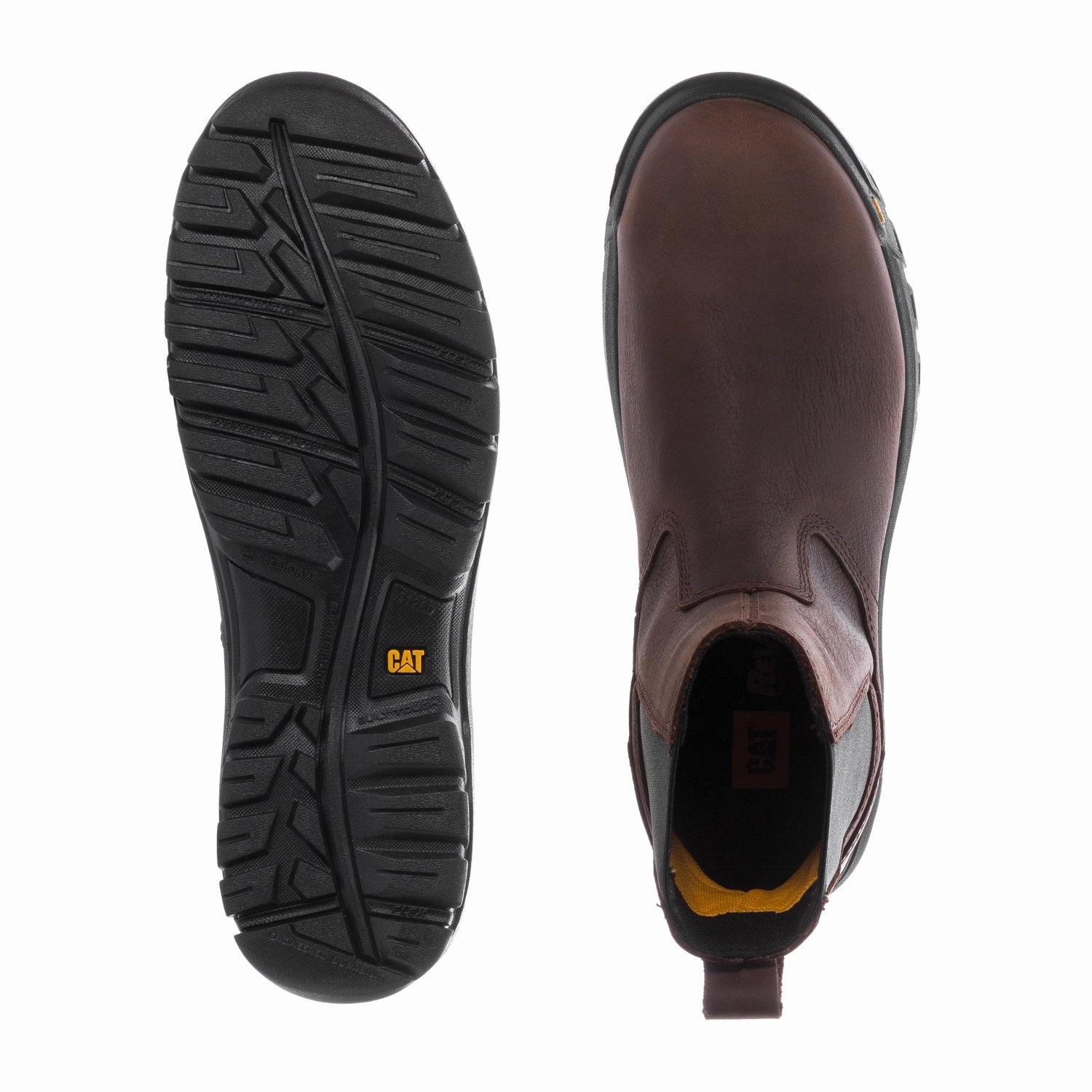 Shoes Caterpillar Wheelbase Chelsea Steel Toe Wide - Mens