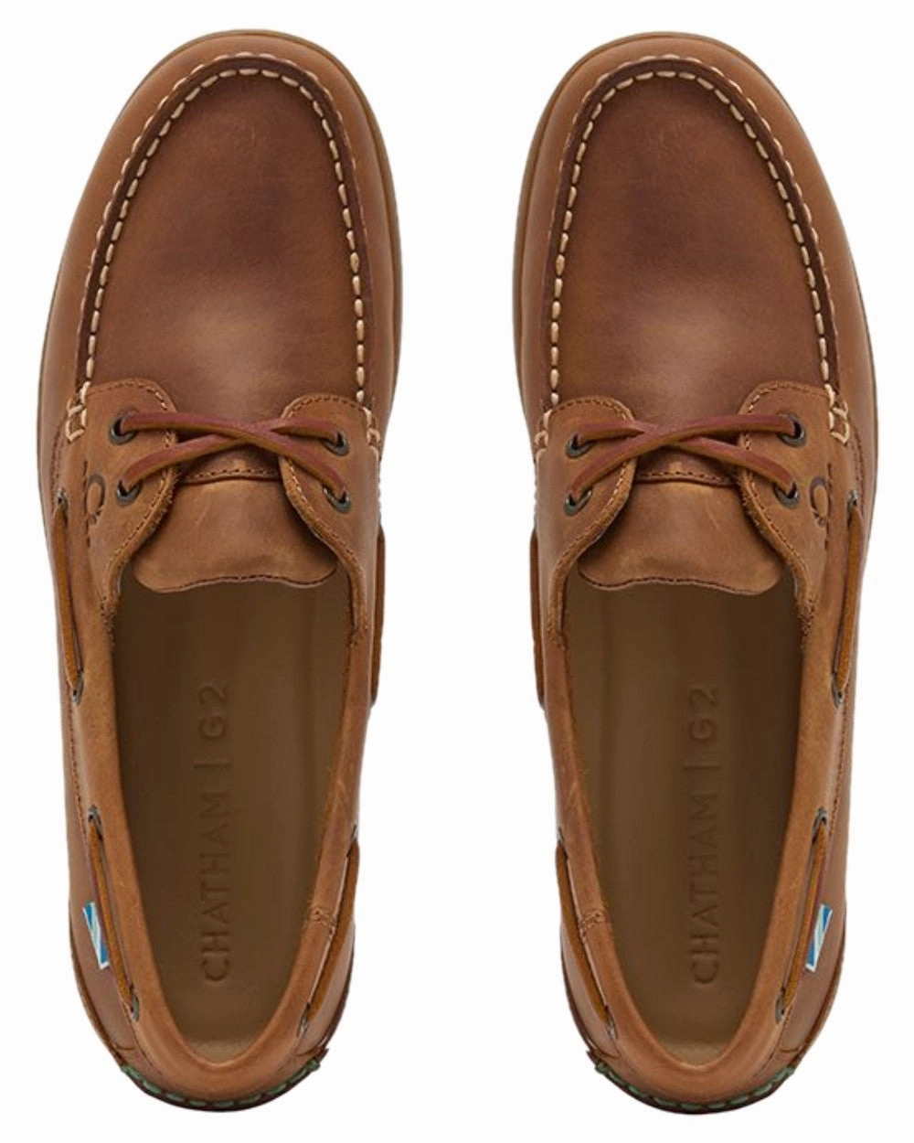 Shoes Chatham Chatham Mens Deck Buton G2 Premium Leather Boat Shoes