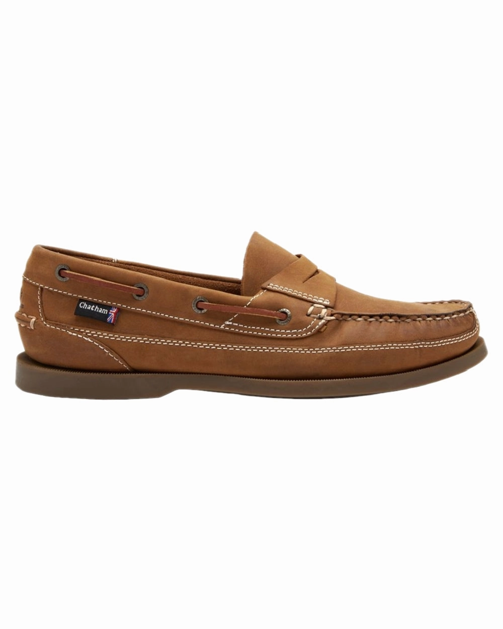 Shoes Chatham Chatham Mens Gaff II G2 Slip On Leather Boat Shoes