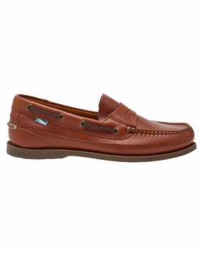 Shoes Chatham Chatham Mens Gaff II G2 Slip On Leather Boat Shoes