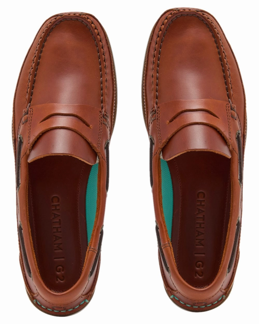 Shoes Chatham Chatham Mens Gaff II G2 Slip On Leather Boat Shoes