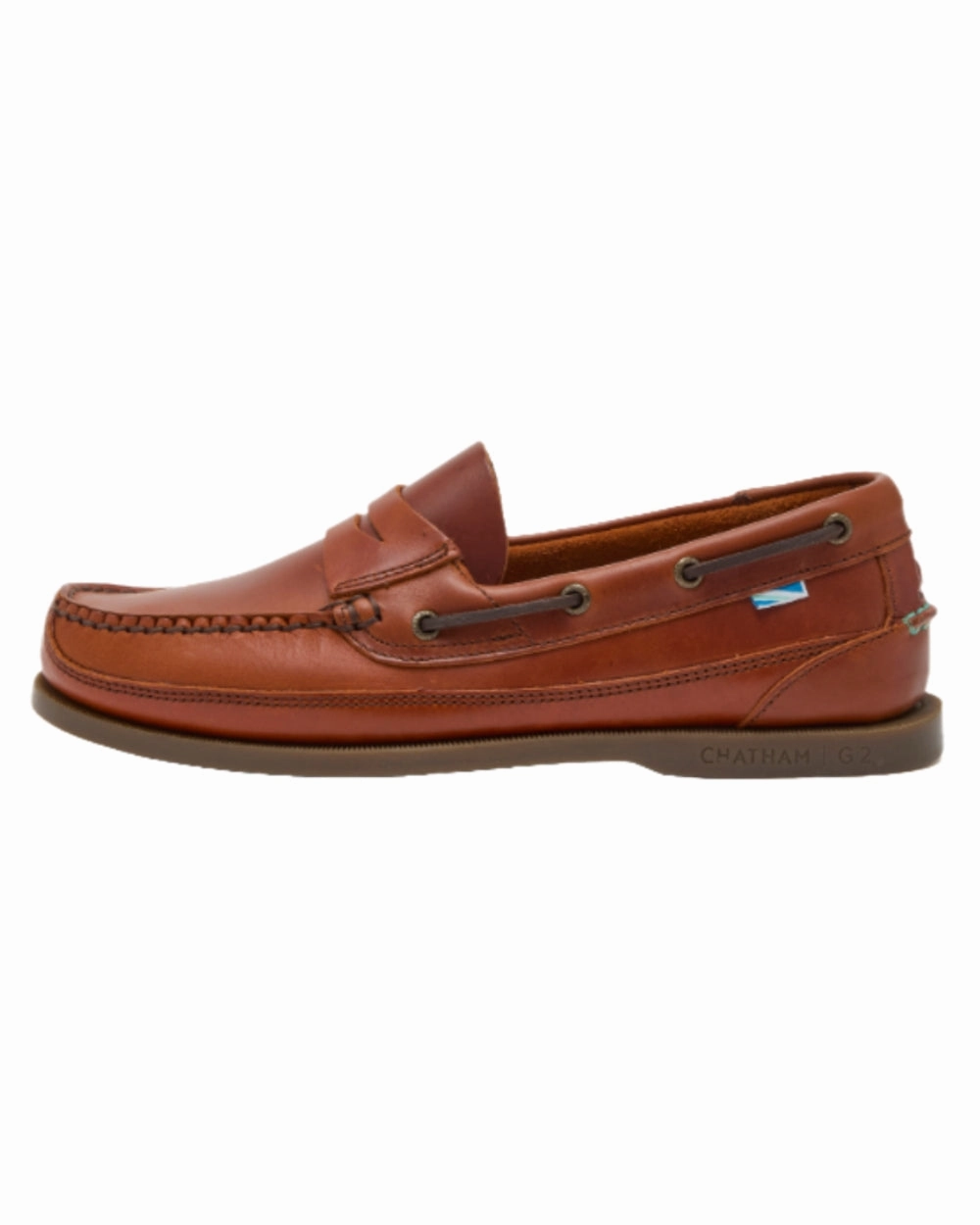 Shoes Chatham Chatham Mens Gaff II G2 Slip On Leather Boat Shoes