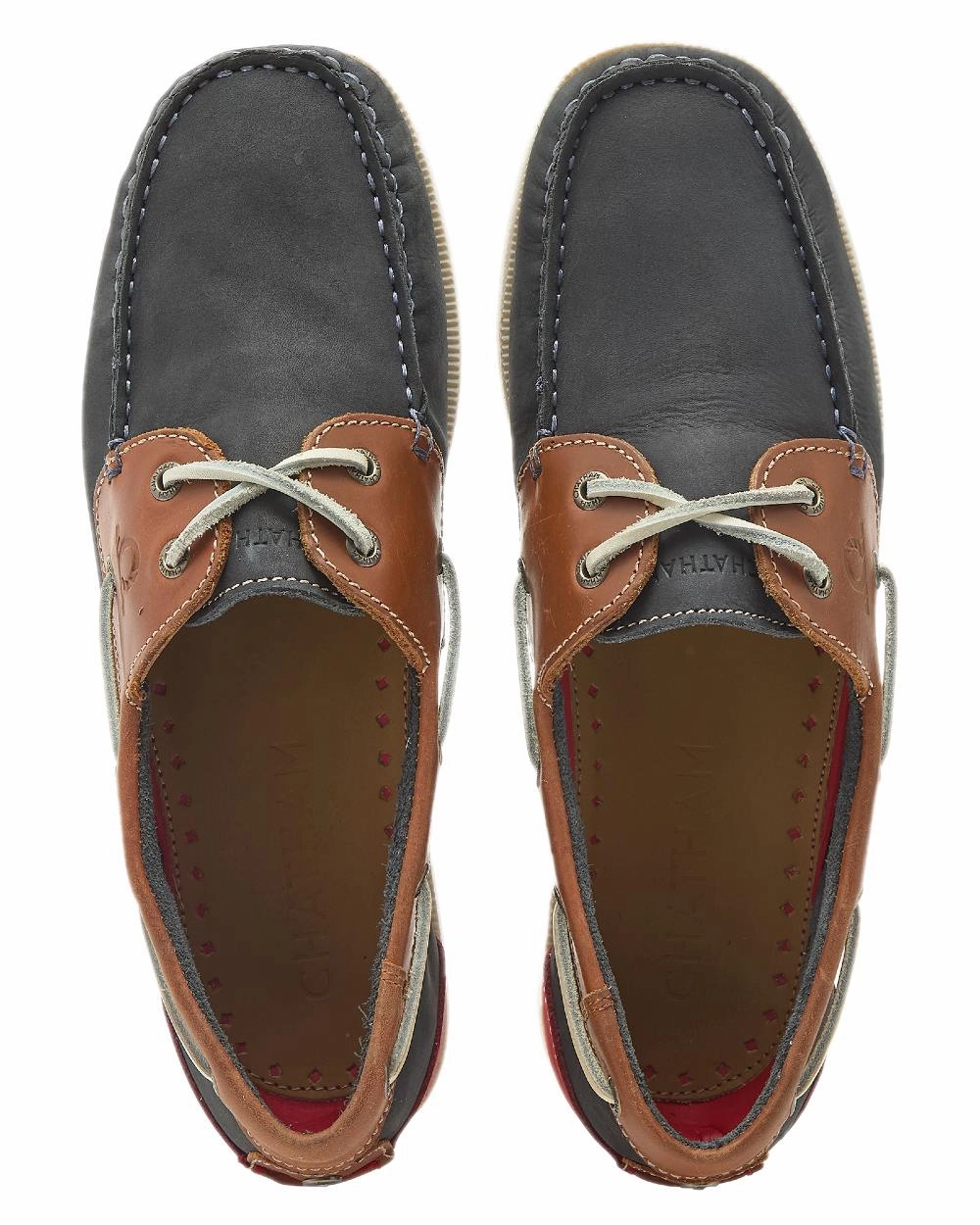 Shoes Chatham Chatham Mens Galley II Leather Boat Shoes