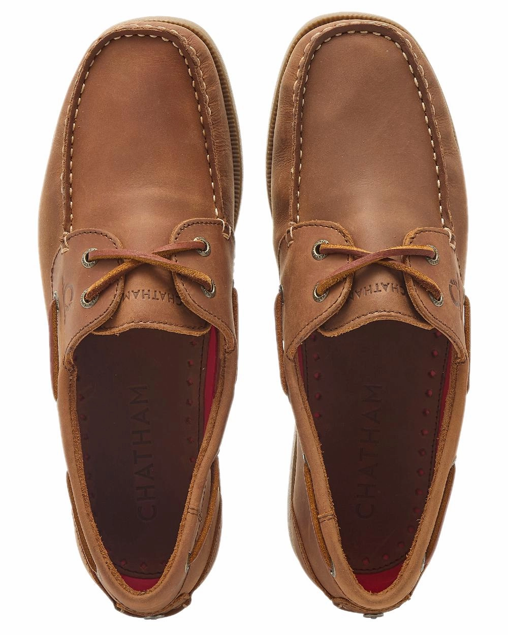 Shoes Chatham Chatham Mens Galley II Leather Boat Shoes