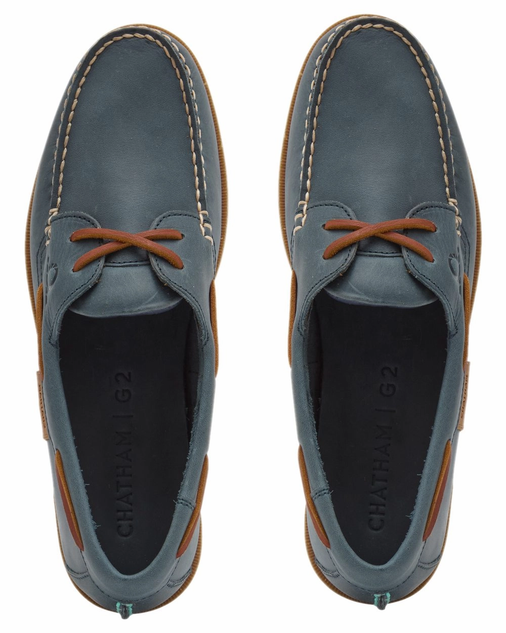 Shoes Chatham Chatham Mens Java II G2 Premium Leather Sustainable Deck Shoes