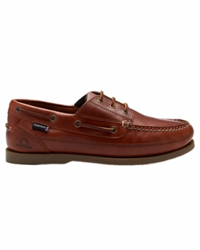 Shoes Chatham Chatham Mens Rockwell II G2 Leather Wide Fit Boat Shoes
