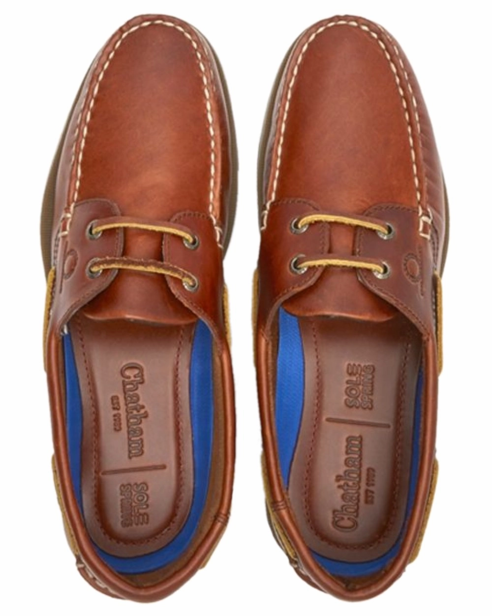 Shoes Chatham Chatham Mens The Deck II G2 Premium Leather Boat Shoes