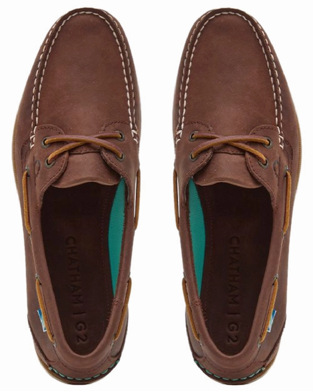Shoes Chatham Chatham Mens The Deck II G2 Premium Leather Boat Shoes