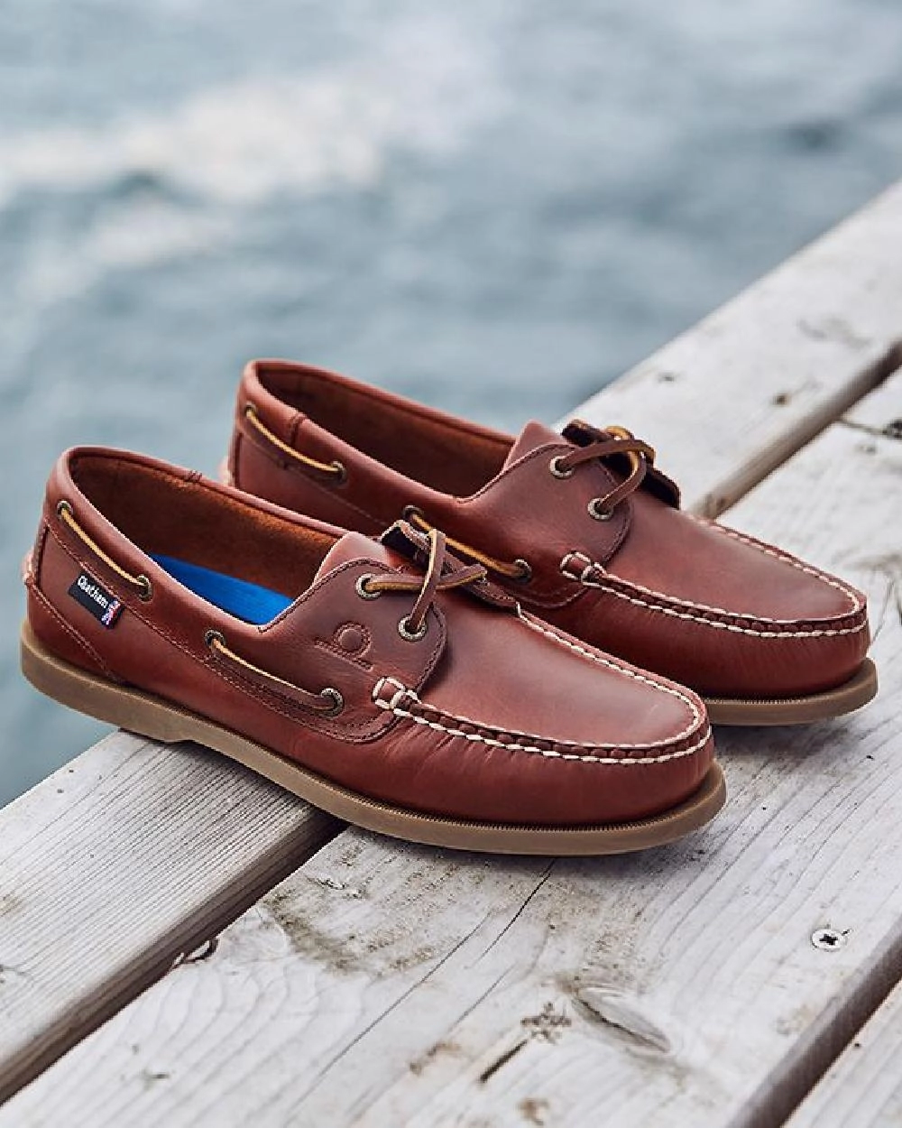 Shoes Chatham Chatham Mens The Deck II G2 Premium Leather Boat Shoes
