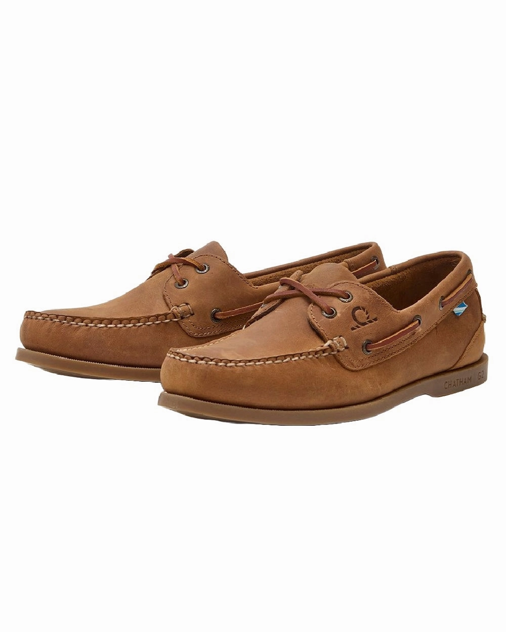 Shoes Chatham Chatham Mens The Deck II G2 Premium Leather Boat Shoes