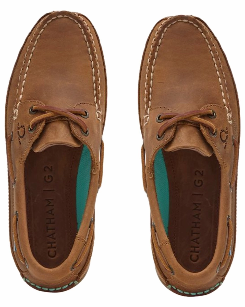 Shoes Chatham Chatham Womens Kayak G2 Premium Leather Wide Fit Boat Shoes