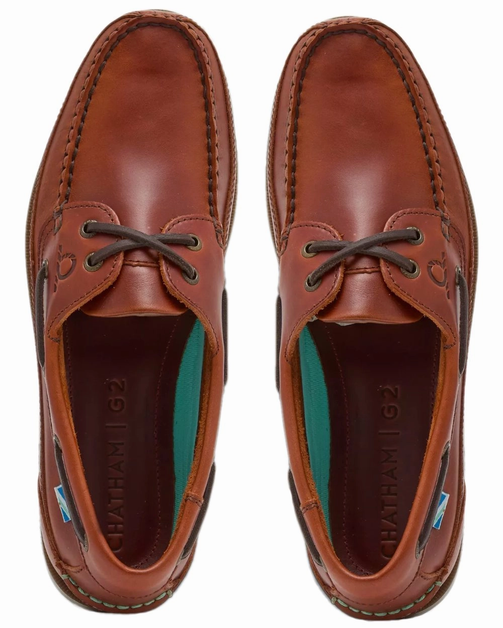 Shoes Chatham Chatham Womens Kayak G2 Premium Leather Wide Fit Boat Shoes