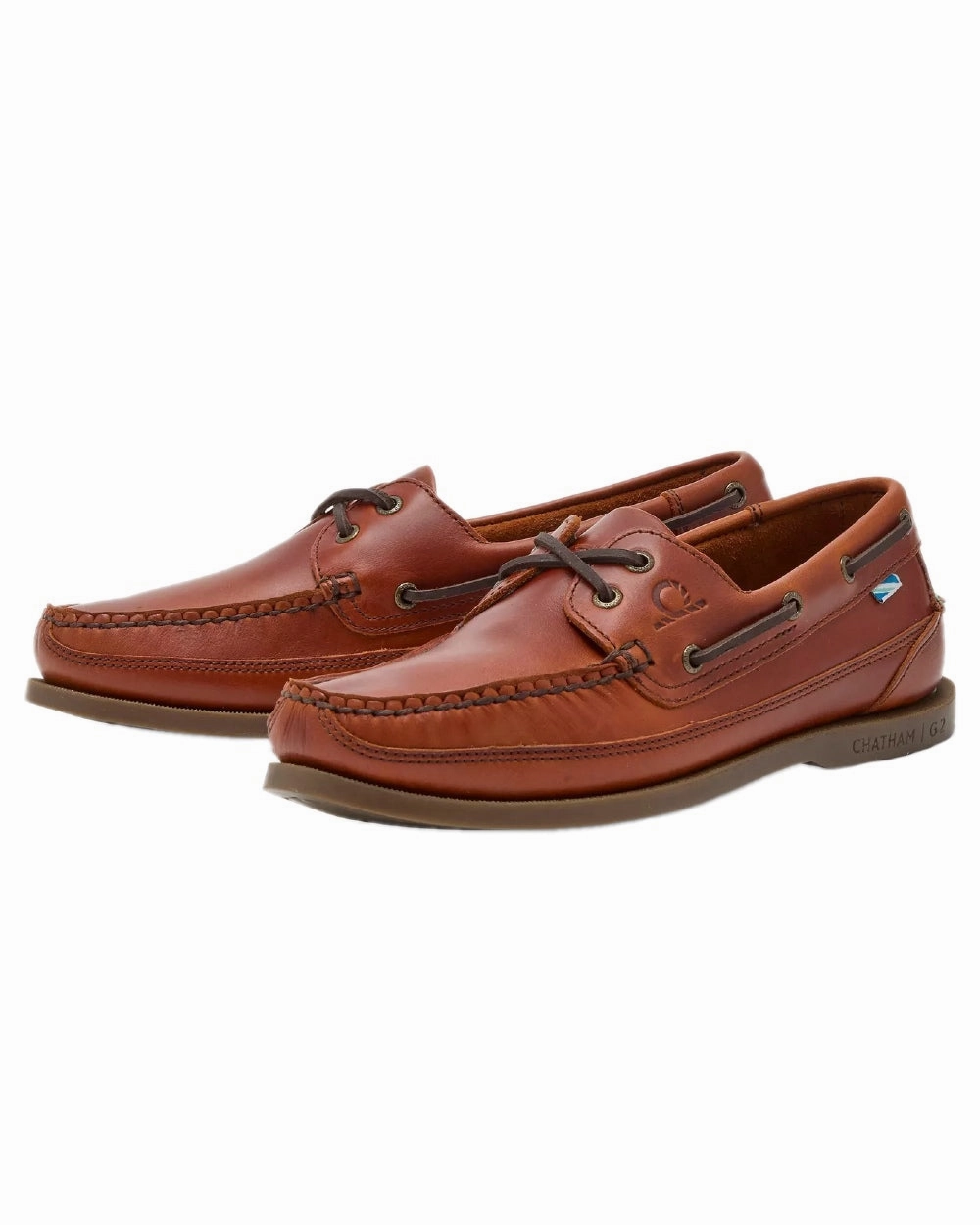 Shoes Chatham Chatham Womens Kayak G2 Premium Leather Wide Fit Boat Shoes