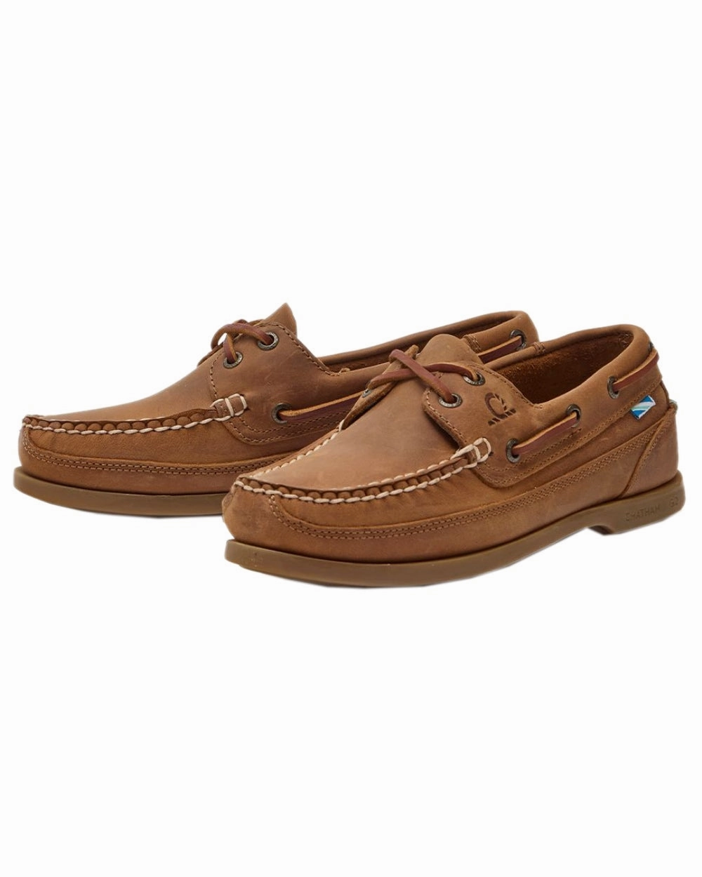 Shoes Chatham Chatham Womens Kayak G2 Premium Leather Wide Fit Boat Shoes