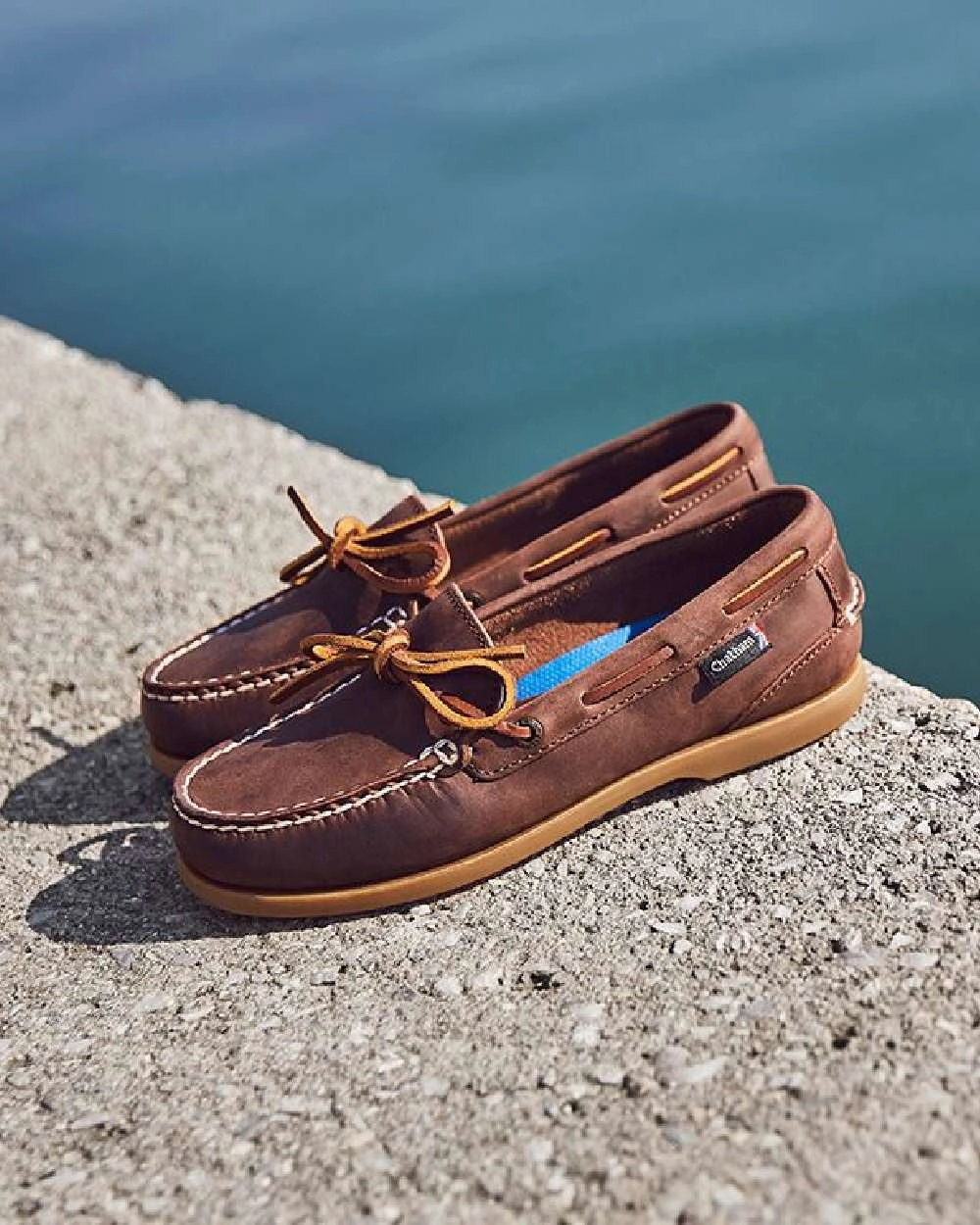Shoes Chatham Chatham Womens Olivia G2 Premium Nubuck Slip On Deck Shoes
