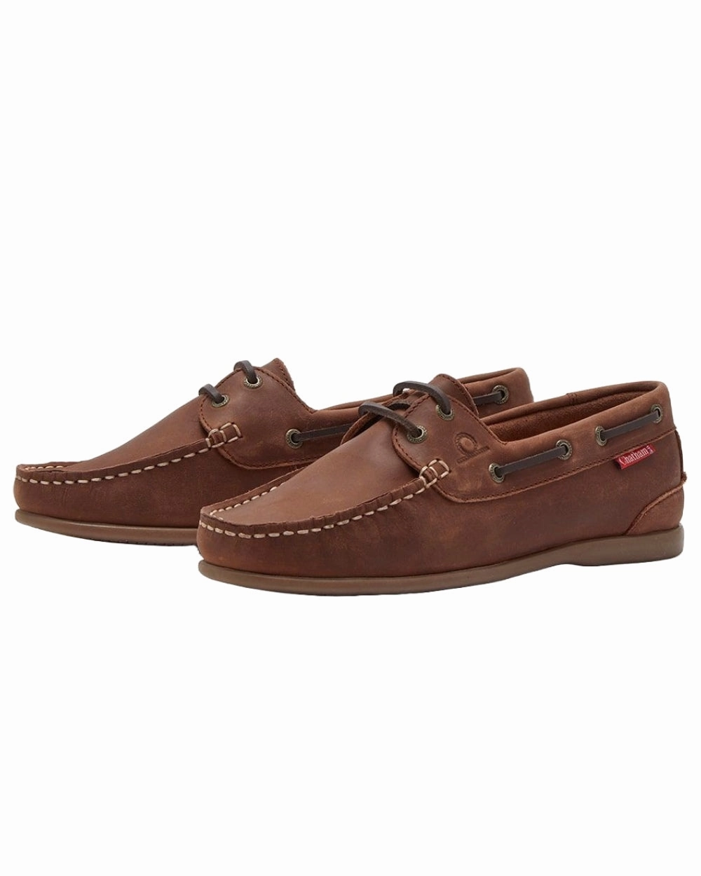 Shoes Chatham Chatham Womens Penang Leather Boat Shoes