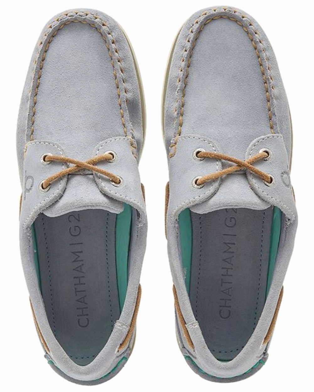 Shoes Chatham Chatham Womens Pippa II G2 Repello Suede Leather Boat Shoes