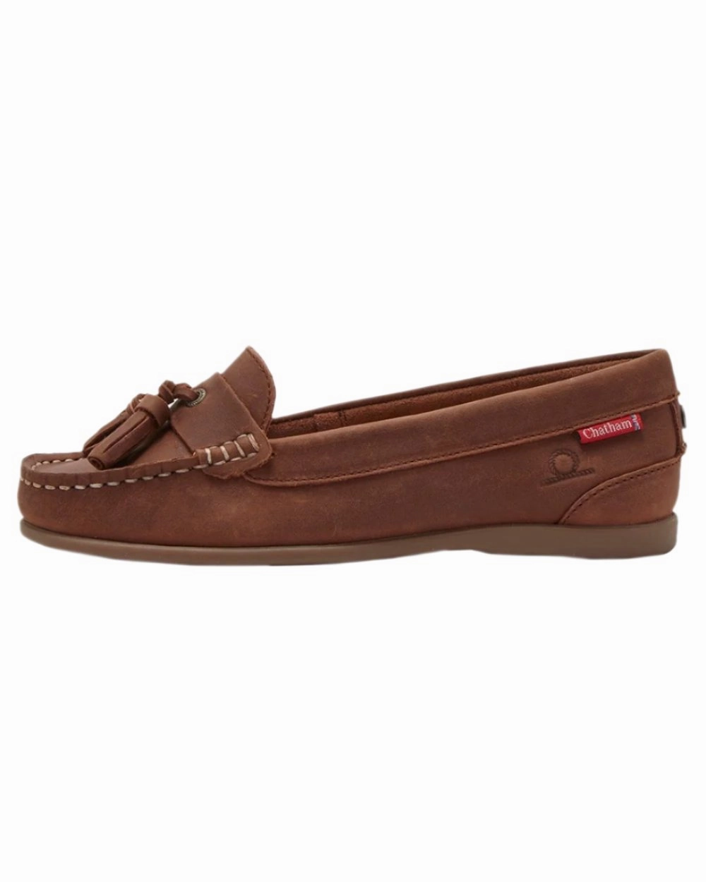 Shoes Chatham Chatham Womens Pulau Premium Leather Tassel Loafers