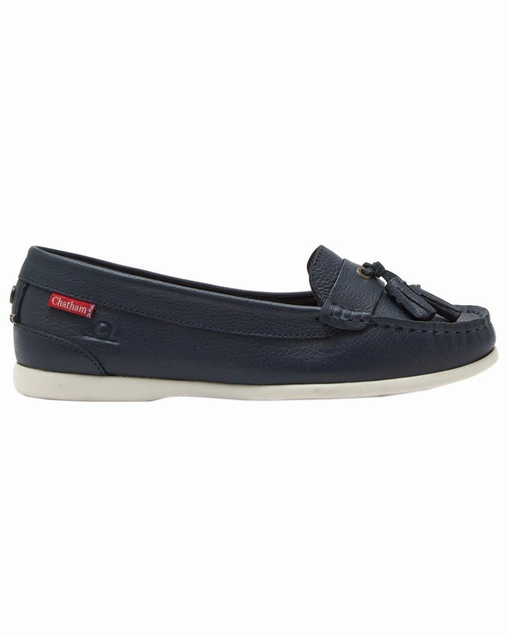 Shoes Chatham Chatham Womens Pulau Premium Leather Tassel Loafers