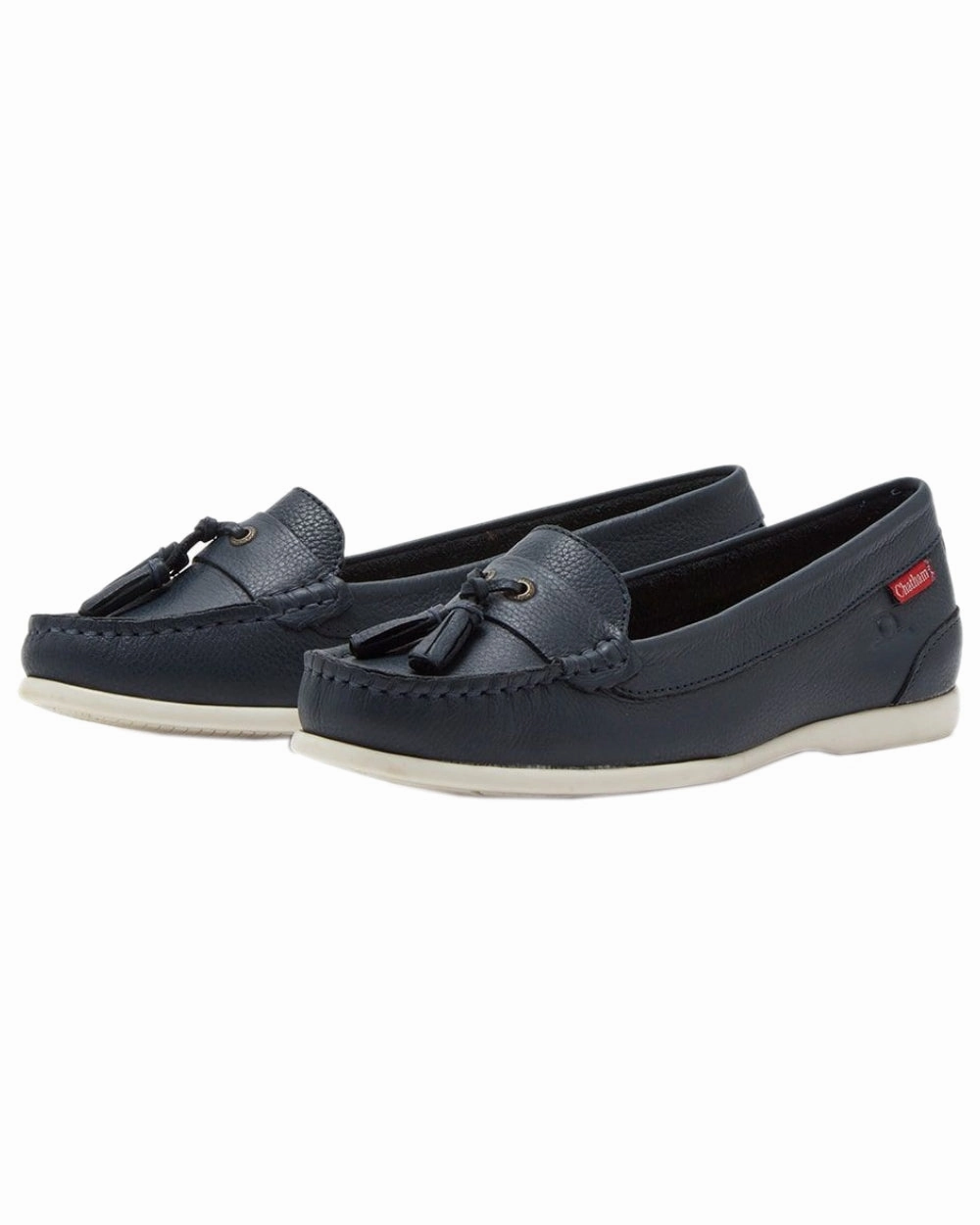 Shoes Chatham Chatham Womens Pulau Premium Leather Tassel Loafers