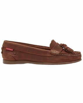 Shoes Chatham Chatham Womens Pulau Premium Leather Tassel Loafers