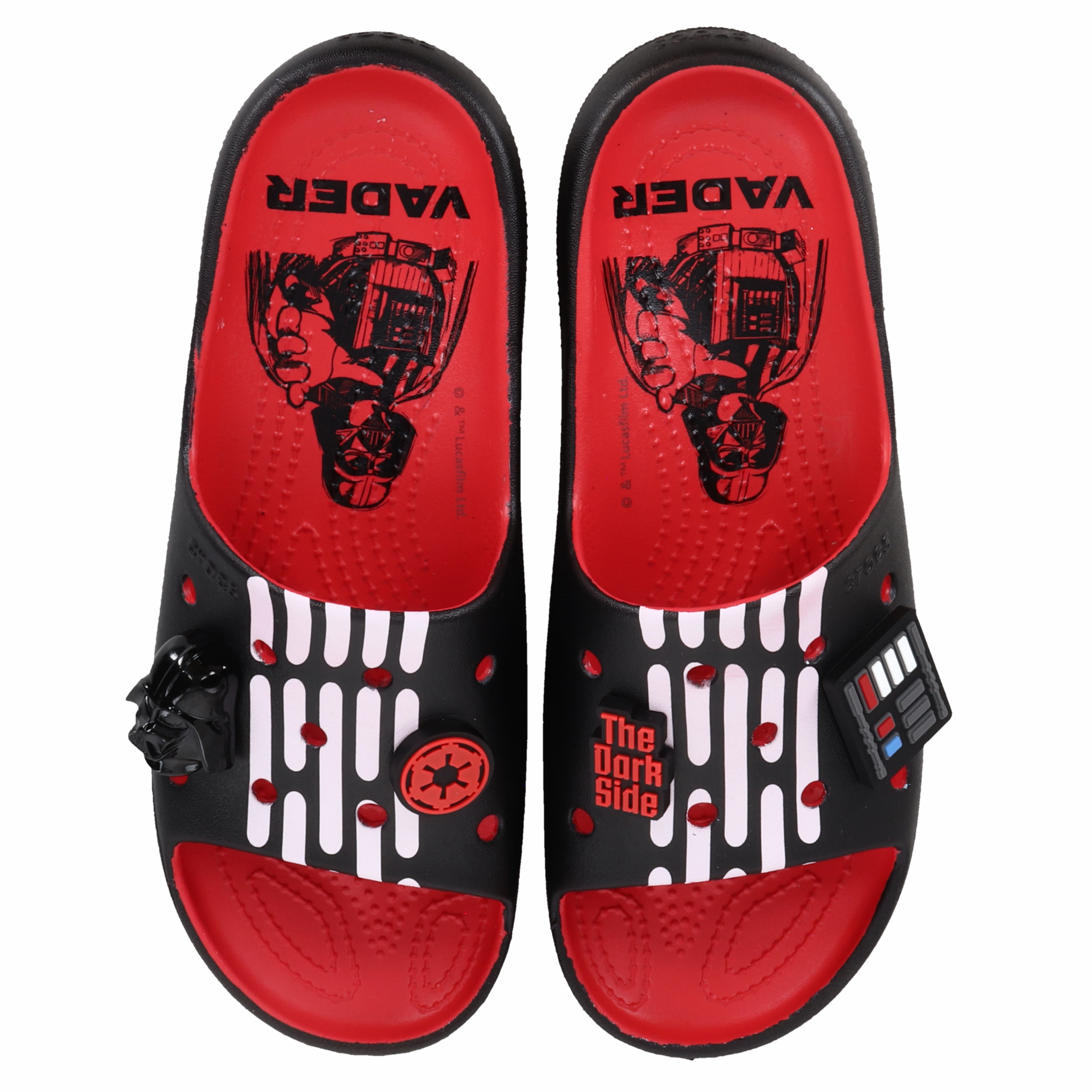 Shoes Crocs Adult Darth Vader Slide V2