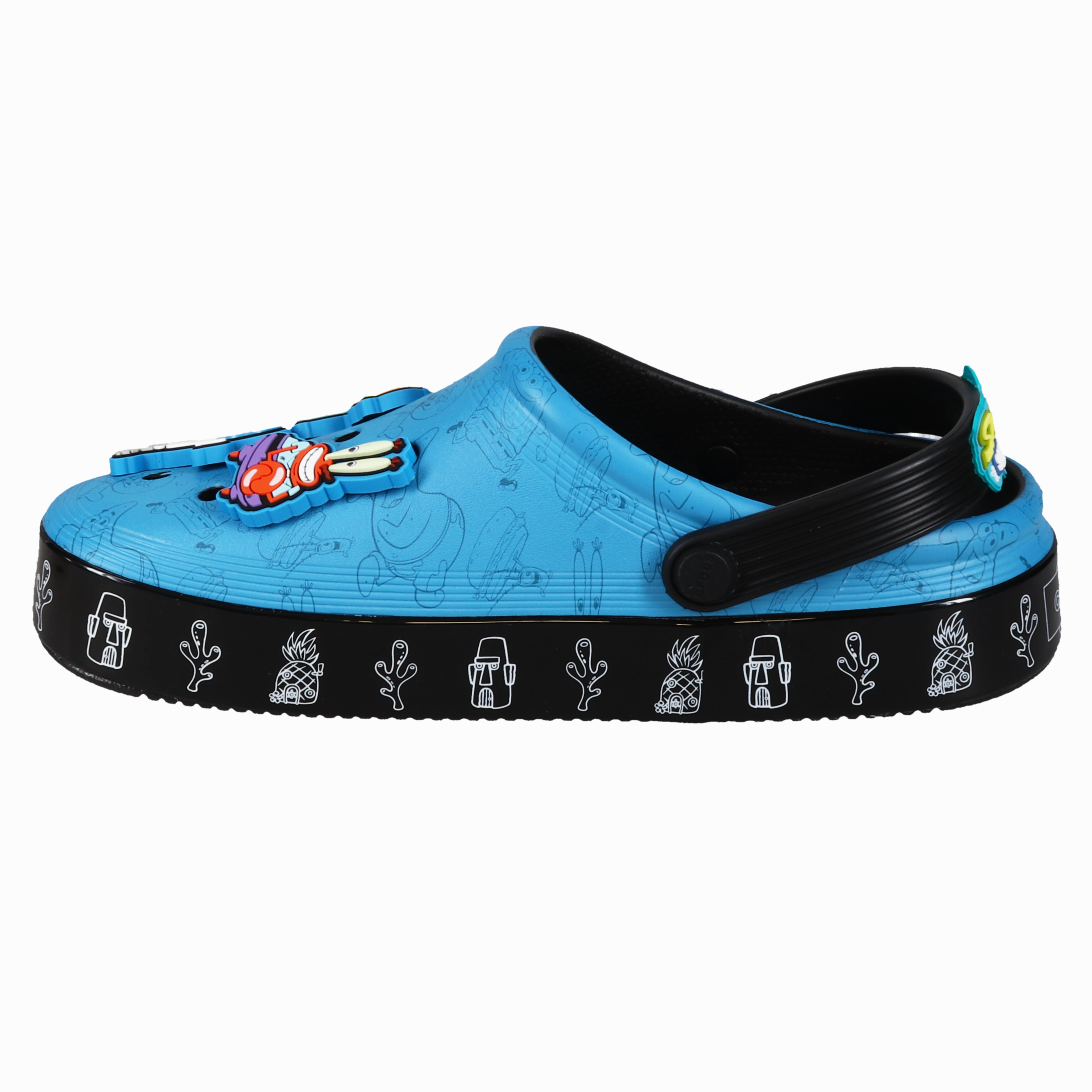 Shoes Crocs Adult Spongebob Off Court Clog