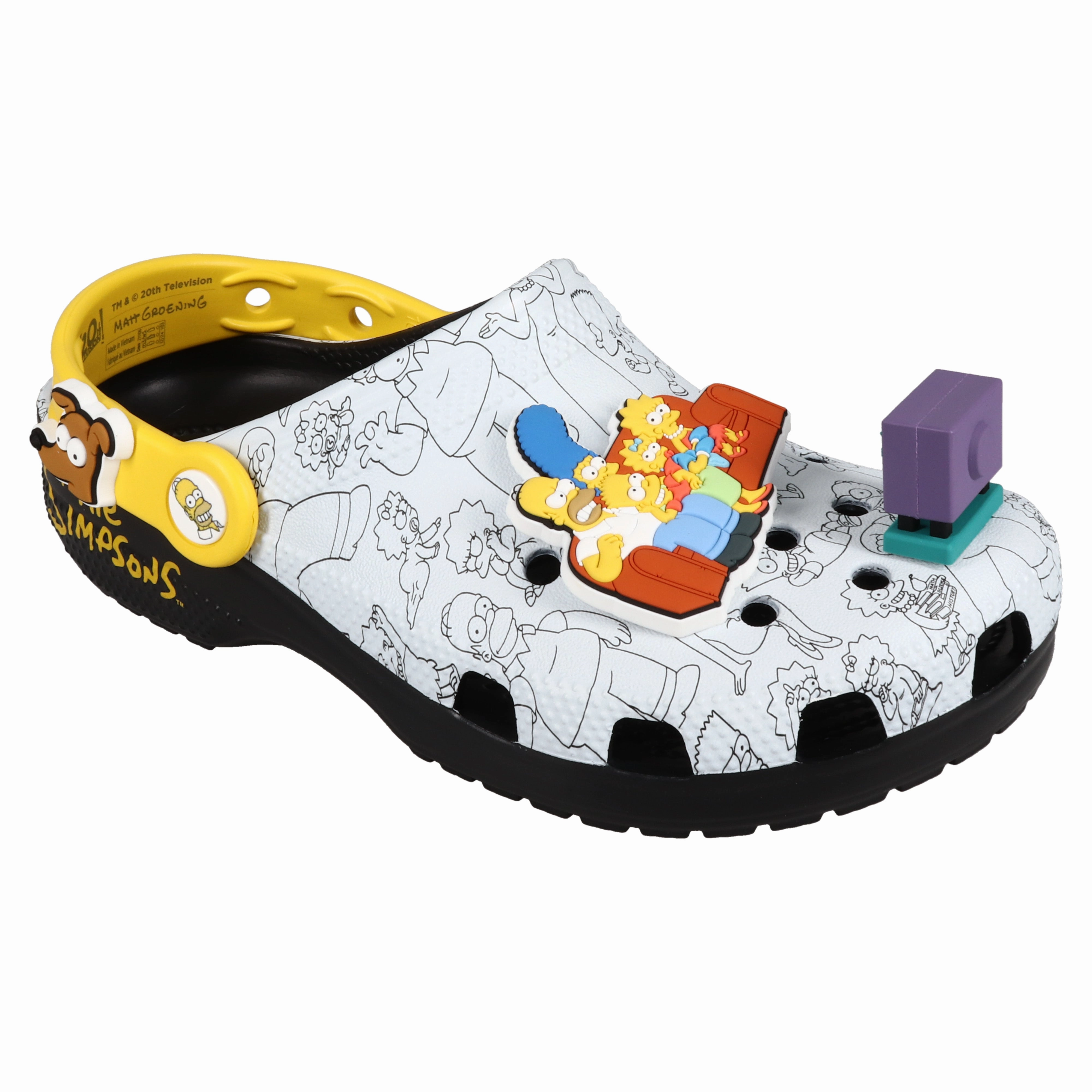 Shoes Crocs Adult The Simpsons Classic Clog