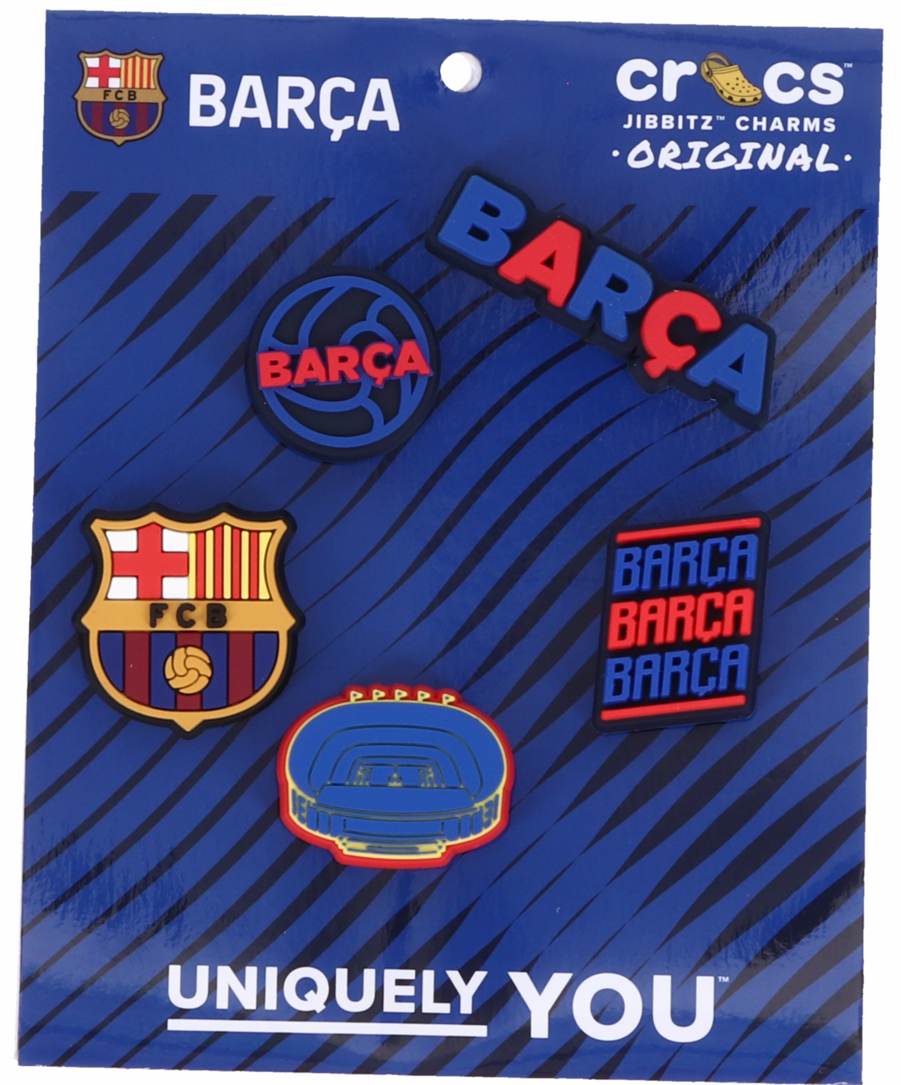 Shoes Crocs Jibbitz Barcelona FC 5-Pack